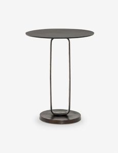 Table d'appoint en métal au design simple pour salon, meubles faits à la main, table basse élégante avec couleur personnalisée, usage domestique - Product Image 3