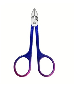 Tijeras Profesionales para Uñas, Curvas, de Acero Inoxidable, para Recortar Cutículas, Manicura, Pedicura, Cortauñas - Product Image 1