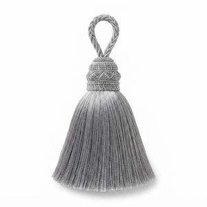 Material de hilo de textura suave, ligero y duradero, diseño de borlas, aspecto elegante, perfecto para proyectos de decoración del hogar, borlas premium - Product Image 1