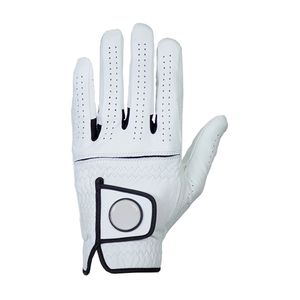 Gants de golf en cuir Cabretta de qualité supérieure pour homme, main gauche, avec logo personnalisé, antidérapants, respirants, fermeture auto-agrippante, pour le sport et les activités de plein air - Product Image 4