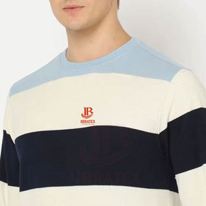 Pull à col rond personnalisé avec logo, sweat-shirts pour hommes en tricot de haute qualité, créez votre propre logo, matière 100% coton, sweat-shirts pour hommes - Product Image 4