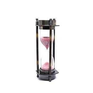 Trang trí tùy chỉnh khắc 30 phút bằng gỗ cát hẹn giờ đồng hồ cát đẹp thiết kế văn phòng & nhà sử dụng độc đáo Quà Tặng văn phòng - Product Image 2