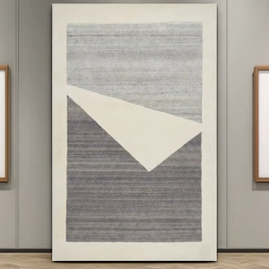 พรมตกแต่งโรงแรมและรีสอร์ท ทำมือ ทอด้วยมือ และทอจากเส้นใยปอกระเจาธรรมชาติ - Product Image 1