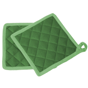Eco-friendly solid Color <b>Pot</b> <b>holders</b> 100% Cotton Woven Fabric <b>Pot</b> <b>Holders</b> Kitchen Accessories at Least Price Indian Exporter. - Product Image 6
