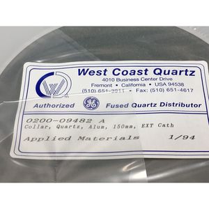 AMAT 0200-09482 WEST COAST COLLAR QUARTZ ALUM - Equipo y Piezas de Semiconductores de Confianza de la Marca Global Legacy - Product Image 3