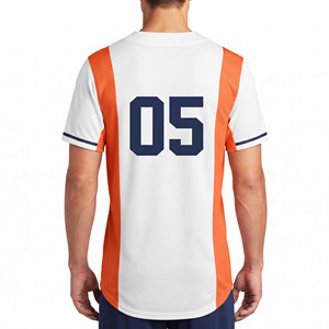 Chemise de baseball boutonnée pour homme, maillot de sport d'entraînement de baseball pour homme, maillot de baseball pour homme, broderie personnalisée - Product Image 2