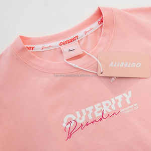 เสื้อยืดคอวีผู้ชาย ผ้าสแปนเด็กซ์/คอตตอน แขนสั้น ผ้าถัก พิมพ์ลายดิจิทัล สกรีนโลโก้ได้ ไซส์ใหญ่ ทรงเข้ารูป - Product Image 2