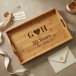 Design Wooden Tray Handmade Wooden Tray Indian Serving Tray - Product Image 3