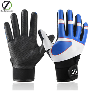 ถุงมือตีเบสบอลหนังพร้อมที่จับระบายอากาศได้สำหรับเด็กชายและเด็กหญิง - Product Image 1