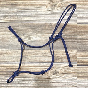 Cabestro de cuerda estilo western con herrajes, equipo de entrenamiento para caballos de 2 nudos, ¡novedad de gran venta! - Product Image 5