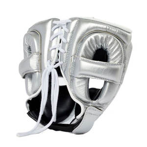 Nouveauté très demandée : protège-tête de boxe professionnel en cuir/PU, durable et écologique, pour la sécurité des entraînements de boxe - Product Image 2