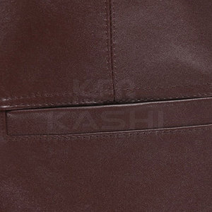 Chaleco de Cuero para Hombre, Talla Grande, Lona Ecológica, Transpirable, Calidad Premium, Diseñado para Ropa de Invierno Informal - Product Image 4