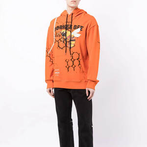 Sudadera con Capucha de Invierno para Hombre de Alta Calidad, Color Sólido Premium, Manga Larga, con Forro, Logotipo Personalizable, Estilo Hip Hop - Product Image 2