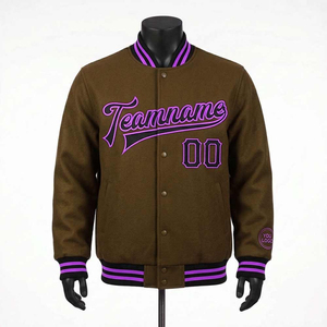 Top Selling Custom Embroidered Varsity Jackets Latest Design Best Manufacturing Men Winter Varsity Jackets in Low MOQ - Product Image 1