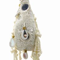 Sac à bandoulière perlé de créateur pour femme, sac de soirée fait main personnalisé, fournisseur à faible MOQ