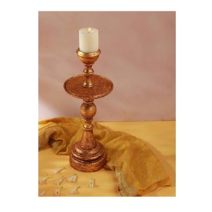 Gold Plated Finishing Top Quality Eco Friendly Top Selling Metal Candle Holder High Quality Tabletop Wholesale Metal Votive - Product Image 2