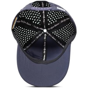 Casquette de baseball en polyester à 6 panneaux, broderie de logo de haute qualité, casquette snapback, vente en gros, casquettes personnalisées au laser - Product Image 5