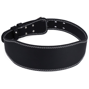 Ceinture de musculation pour haltérophilie, ceinture de levage de poids à double boucle antidérapante pour squats, soulevé de terre, développé couché - Product Image 6