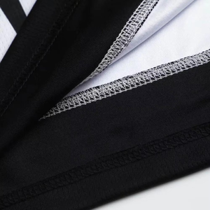 ชุดยูนิฟอร์มบาสเก็ตบอลผู้ชายสีม่วงดำขาวแบบระบายอากาศได้ดี พร้อมกางเกงขาสั้นแบบซับลิเมชั่นสำหรับทีม - Product Image 6