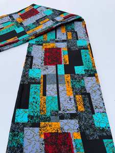 Tela de algodón con estampado de cera africana de Etiopía, taparrabos de cera holandesa personalizados de alta calidad con patrones vibrantes, moda tradicional - Product Image 5