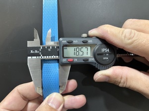Claramente banda PP Correa Paquete de cinturón calidad de exportación 19mm 1000M - Product Image 3