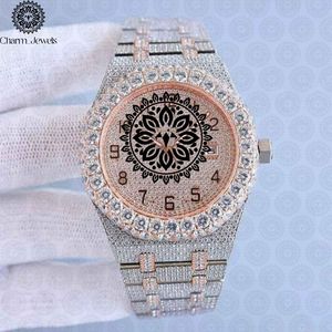 Montre mécanique de luxe à boîtier rond en acier inoxydable, cadran 40 mm, résistance à l'eau 10 bars, date automatique pour homme – Nouvelle collection en promotion - Product Image 1