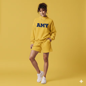 Soft Women's <b>Turtleneck</b> <b>Sweater</b> for 2 Piece Shorts Set Breathable Eco-Friendly Fleece Solid Summer Comfort Outfit - Product Image 1
