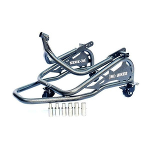 Soporte Delantero Clásico MBIKER para Motocicletas de Gran Cilindrada, Acero con Recubrimiento en Polvo, 1 Año de Garantía - Product Image 1