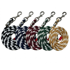 Cuerda de Amarre para Caballos de Acero Inoxidable Bicolor Resistente con Gancho Giratorio de Latón, Diseño Ecológico para Uso en Establos y Exteriores - Product Image 6