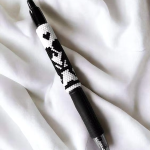 Regalo para el Día del Maestro, Bolígrafo con Cuentas, Bolígrafo Decorativo Único Hecho a Mano, Diseño Personalizado, para Oficina, Colegio - Product Image 1