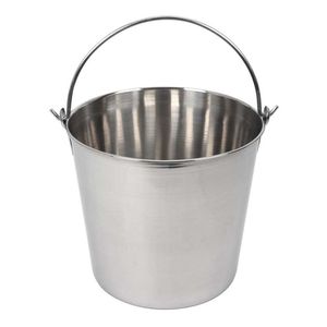 Strong Galvanized Steel <b>Bucket</b> For Garden Water Carrying Cleaning Farm <b>And</b> Household Daily Activities - Product Image 4