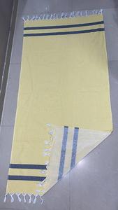 Fouta <b>Beach</b> <b>Towel</b> Pareo Manufacturer Front side Polyester Cotton Scarf Back Side <b>Towel</b> 2-in-1 - Product Image 3