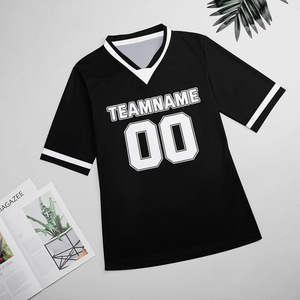 Camiseta de Rugby 100% Poliéster, Uniforme de Rugby con Logotipo y Número del Equipo Personalizados, Uniforme de la Liga de Fútbol, Ropa Deportiva - Product Image 3