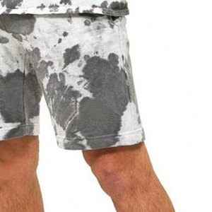 Pantalones Cortos de Alta Calidad en Color Liso con Lavado Ácido, Pantalones Cortos Deportivos Casuales para Hombre en Color Liso con Lavado Ácido - Product Image 5