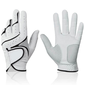 Guantes de Golf Profesionales Directos de Fábrica con Dorso Elástico Flexible y Material de Cuero Duradero - Product Image 1