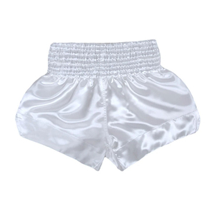 New Premium Quality Custom Made Breathable <b>100</b>% <b>Polyester</b> & Silk Muay Thai Kick Boxing Shorts for Men - Product Image 2
