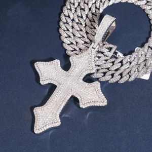 Colgante de Viaje con Mapa de África, Unisex, Corte Redondo, Diamante Moissanita, Plata de Ley 925, Joyería Fina, Colgante, Amuleto, Regalo - Product Image 4
