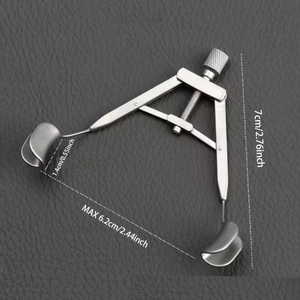 Spéculum chirurgical ophtalmique à fil, manuel, en acier et titane, conception fermée pour opération chirurgicale - Product Image 6