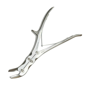 Instrumento Médico de Alta Calidad, Rongeur Curvo de Acero Inoxidable, Instrumentos Quirúrgicos Dentales y Veterinarios de 6 mm - Product Image 1