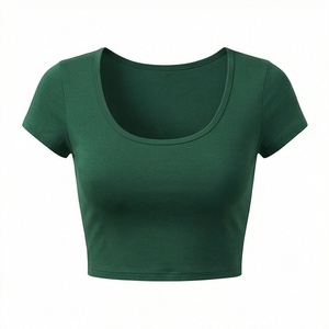 Ropa de Moda para Mujer, Top Corto para Uso en Exteriores, Camiseta de Estilo Nuevo, Ropa Deportiva Elegante, Prendas de Moda, Tops, Ropa de Gimnasio - Product Image 1