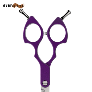 Ciseaux courbés pour animaux de compagnie (chiens et chats) en acier inoxydable 440C, design japonais, fabriqués à Taïwan, modèle 2026 - Product Image 3