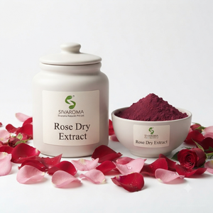 Poudre d'extrait sec de rose botanique pour les entreprises de formulation cosmétique, les fabricants de produits de beauté et les applications de parfumerie - Product Image 1