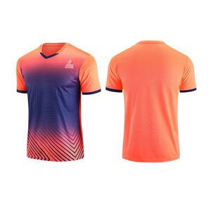 Nouveau style 2025 – Maillot de football américain classique rouge pour homme, grande taille, respirant, été, 100 % polyester - Product Image 2