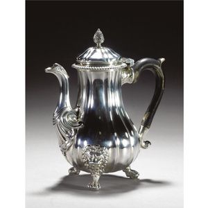 Hot Selling Italian Handcrafted <b>Metal</b> Coffee Pot High Quality Handmade Silver Plated Fancy Tea Pot Luxury Coffee Serving <b>Kettle</b> - Product Image 2