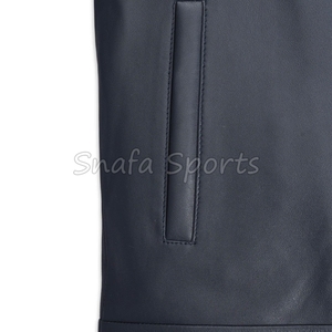 2026 Custom Fashion New Design Long Sleeve Black Color Zipper Faux <b>Suede</b> <b>Jacket</b> Women's Leather <b>Jacket</b> - Product Image 4