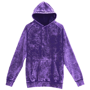 Sweat à capuche personnalisé pour homme avec logo, effet délavé à l'acide, ODM 2026, effet teint à la main unique, polaire 320 GSM, faible MOQ, direct usine - Product Image 3