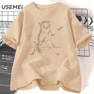 Camiseta ajustada corta en blanco de algodón/bambú/fibra 100% personalizada al por mayor, camiseta de marca con logotipo informal liso para hombre - Product Image 4