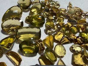 หินควอตซ์น้ำผึ้งธรรมชาติทรงเหลี่ยมเจียระไน ราคาส่งถูกที่ BU GEMS - Product Image 3