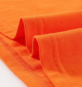 T-shirt à manches courtes en coton 100% respirant et doux, col rond, avec impression DTG de logo personnalisé, tissu 160g - Product Image 6