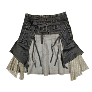 Exclusiva falda de mezclilla de retazos para mujer arte de mezclilla ropa de gama alta proveedor de Vietnam MOQ 50 PCs - Product Image 6